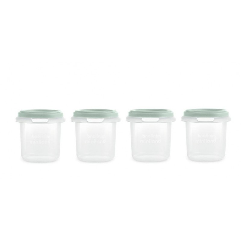 MINILAND SET 4 POTS*200ML MINT