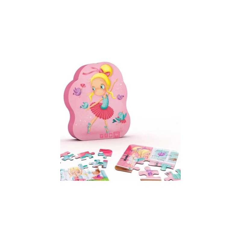 Eurekakids Puzzle Evolutif 4 En 1 - Danseuse