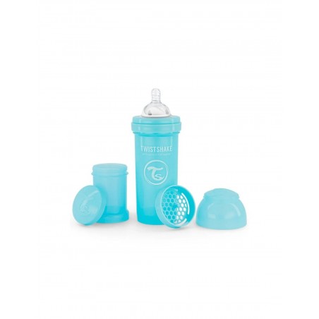 Twistshake Biberon  Anti-Coliques 260ml 2m+ Bleu