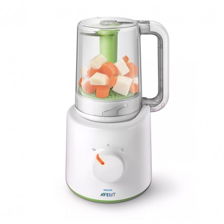 AVENT ROBOT CUISEUR VAPEUR ET MIXEUR 2 EN1