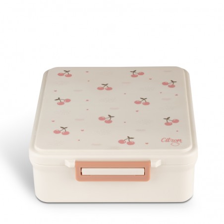 Citron Lunchbox Avec pot alimentaire isotherme- Cerise