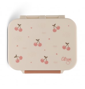 CITRON Lunchbox Tritan 3 compartiments -cerise