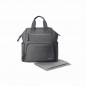 SKIP HOP sac a langer grand ouvert mainframe gris