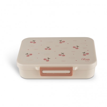 CITRON Lunchbox Tritan 4 compartiments cerise