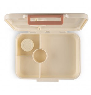 CITRON Lunchbox Tritan 4 compartiments cerise