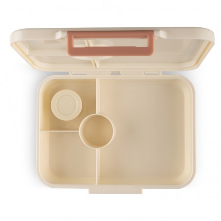 CITRON Lunchbox Tritan 4 compartiments cerise