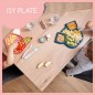 BABYMOOV Assiette Compartimentée ISY Plate Chien en silicone