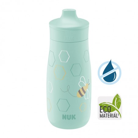 NUK Mini-Me Sip 300ml avec bec verseur Vert 9m+