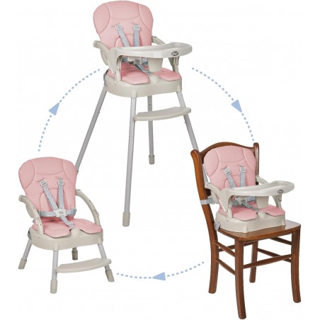 MS Chaise haute Belly Rose