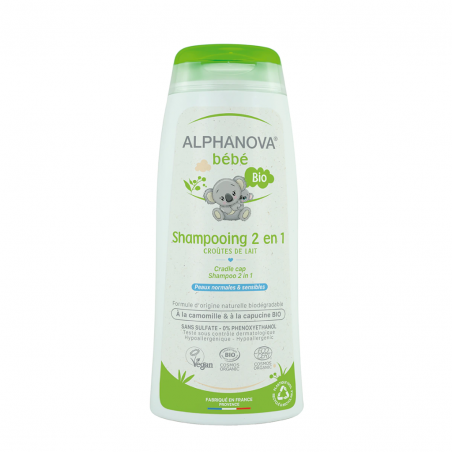 ALPHANOVA BEBE SHAMPOOING 2 EN 1 200ML