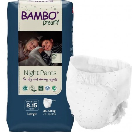 BAMBO NATURE DREAMY UNISEXE BOYS AND GIRLS 8-15ANS 30-35KG B10