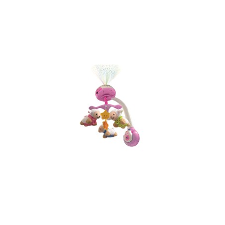 VTECH Lumi mobile Compte-moutons rose - mobile bébé