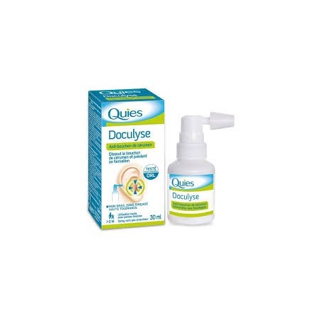 Quies Doculyse anti-bouchon de cérumen - spray de 30 ml