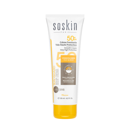 SOSKIN crème fondante invisible spf 50+ (125ml)