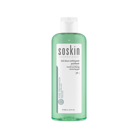 SOSKIN gel nettoyant doux purifiant 250 ml