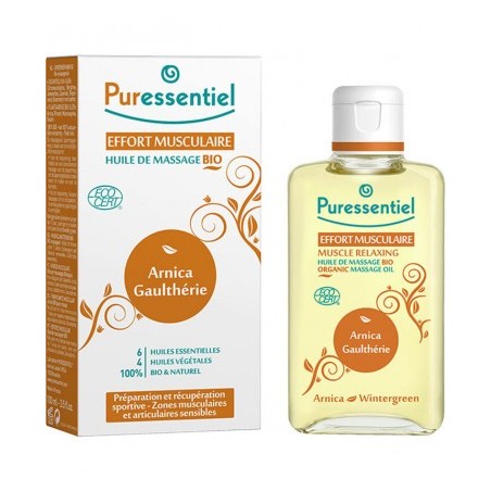 PURESSENTIEL ARTICULATION ET MUSCLES huile de massage BIO 100 ml