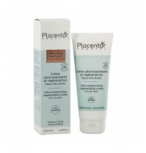 Placentor végétal crème ultra-hydratante et régénératrice 200ml