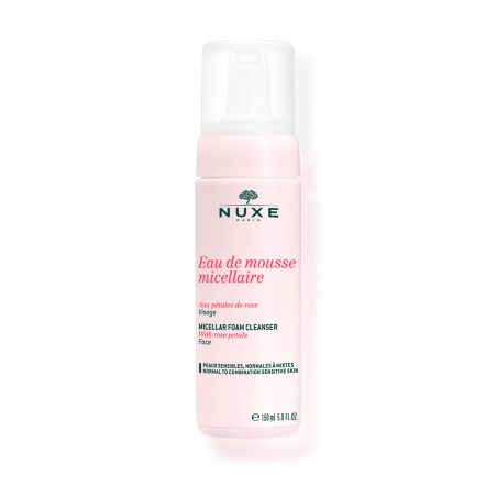 Nuxe Eau de Mousse Micellaire aux Pétales de Rose 150ml visage