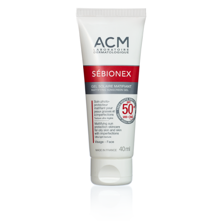 ACM SEBIONEX gel solaire matifiant spf 50+ (40ml)