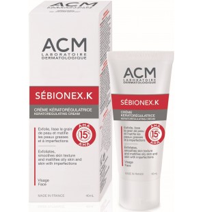 ACM SEBIONEX K crème kérato-régulatrice 40 ml