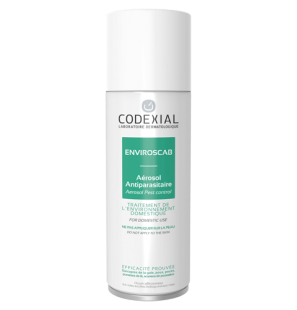 CODEXIAL ENVIROSCAB (BIOCIDE) Aérosol antiparasitaire 200 ML