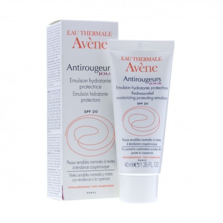 AVENE ANTI-ROUGEURS JOUR émulsion hydratante spf 20 | 40 ml