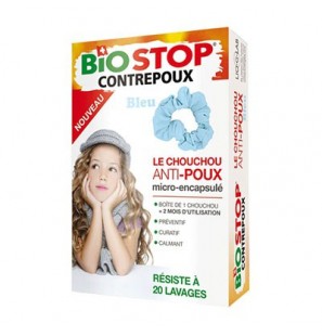 Biostop chouchou bleu anti poux