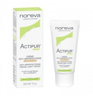 NOREVA ACTIPUR teintée claire crème matifiante anti-imperfections 30 ml