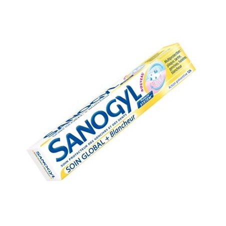 SANOGYL dentifrice Soin Global+ Blancheur 75 ml