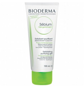 BIODERMA SEBIUM  gel  gommant exfoliant purifiant 100 ml