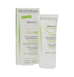 BIODERMA SEBIUM mat control soin hydratant anti-brillance 30 ml