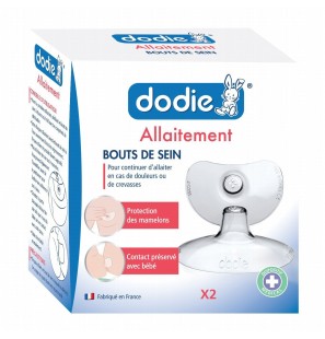 DODIE bouts de sein anatomique boite 2u