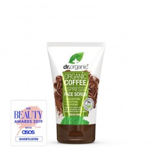 DR ORGANIC CAFÉ MENTHE gommage 125 ml