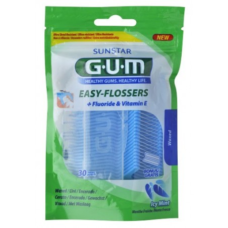 GUM EASY FLOSSERS cire menthole REF 890