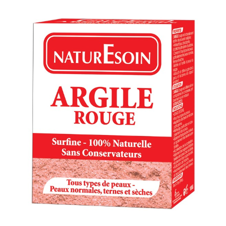 NATURE SOIN ARGILE rouge 100 g